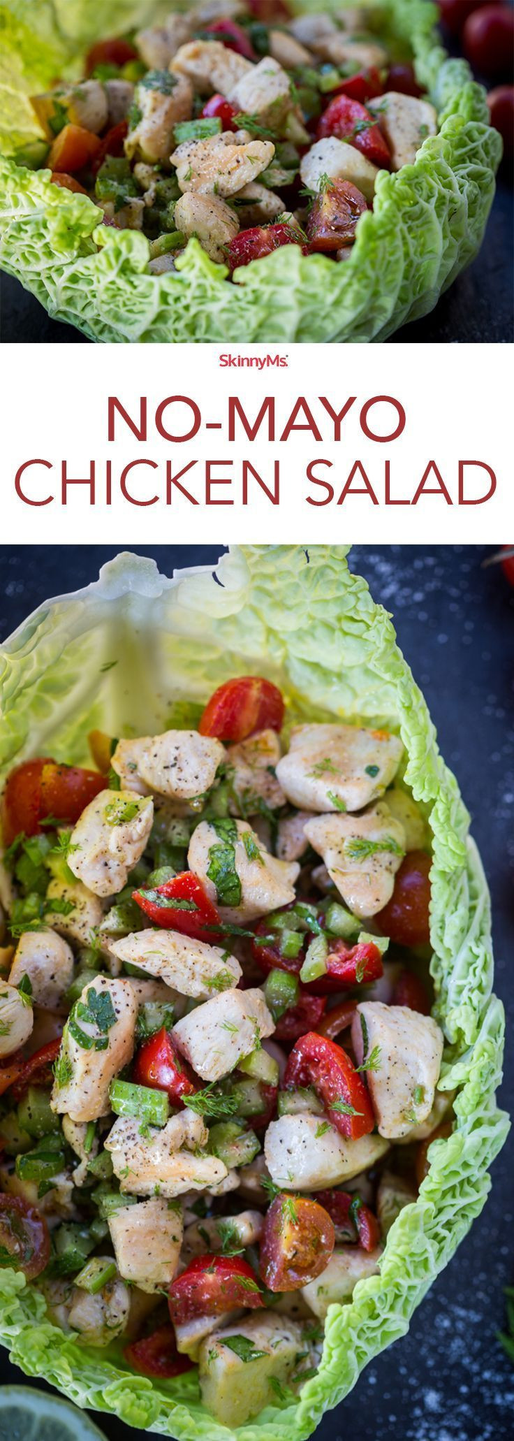 Chicken Salad No Mayonnaise
 No Mayo Chicken Salad Recipe