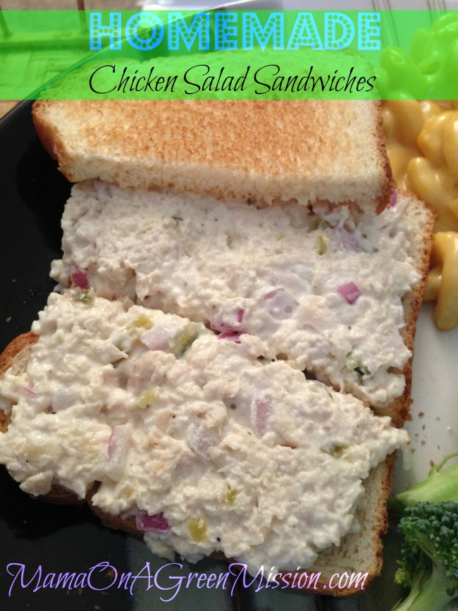 Chicken Salad Sandwiches Recipe
 Delish Homemade Chicken Salad Sandwiches Recipe Mama