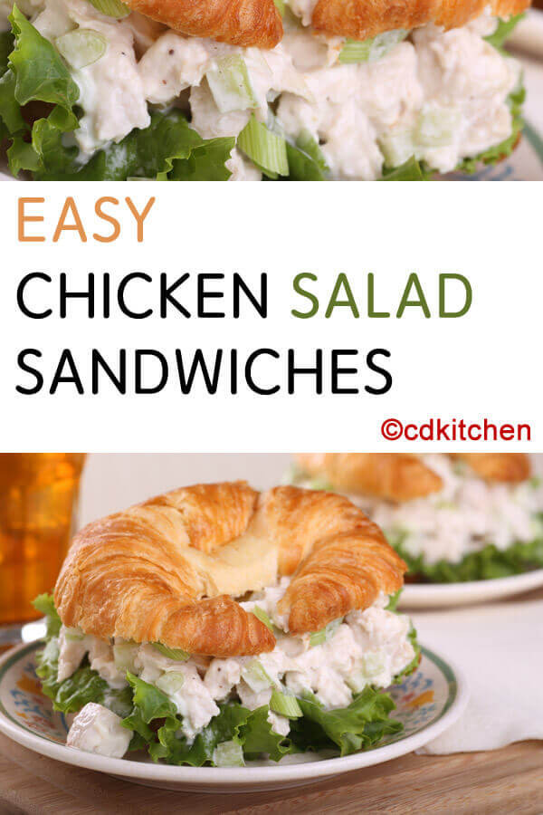 Chicken Salad Sandwiches Recipe
 Easy Chicken Salad Sandwiches Recipe