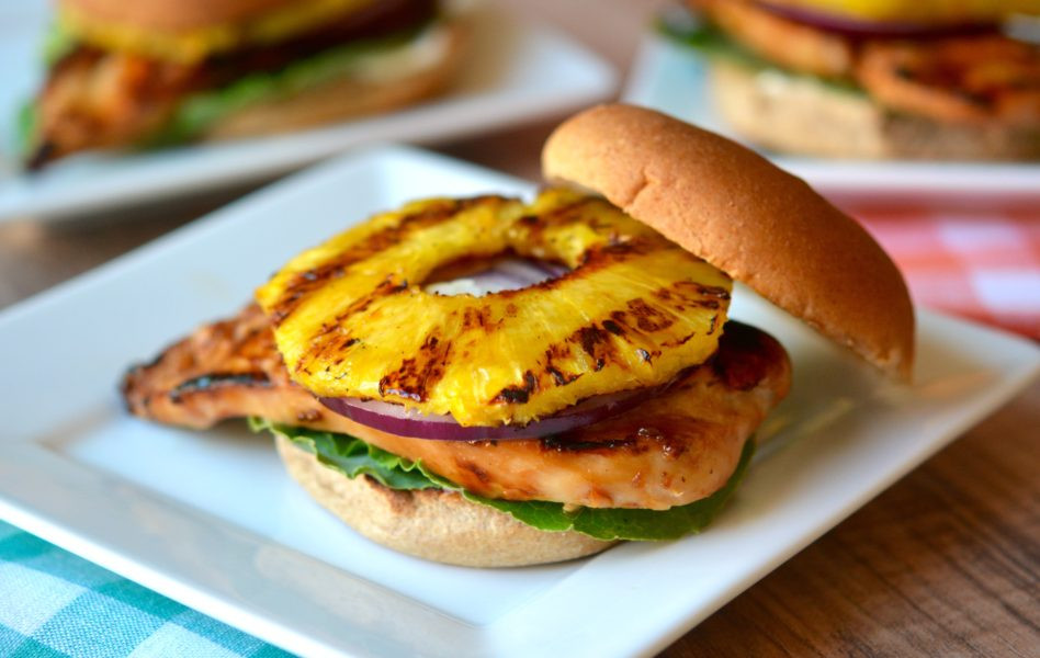 Chicken Teriyaki Sandwiches
 Grilled Teriyaki Chicken and Pineapple Sandwiches