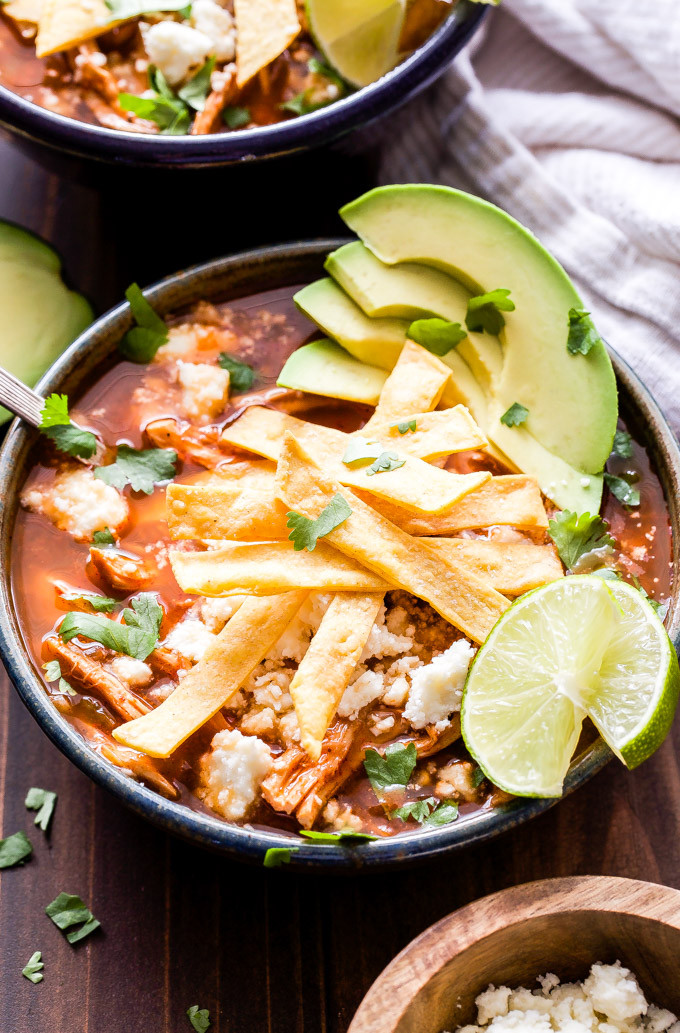 Chicken Tortilla Soup Slow Cooker Recipe
 Slow Cooker Chicken Tortilla Soup Recipe Runner