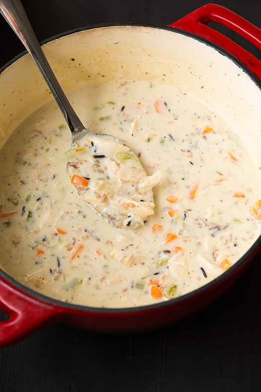 Chicken Wild Rice Soup
 Creamy Chicken and Wild Rice Soup Cooking Classy