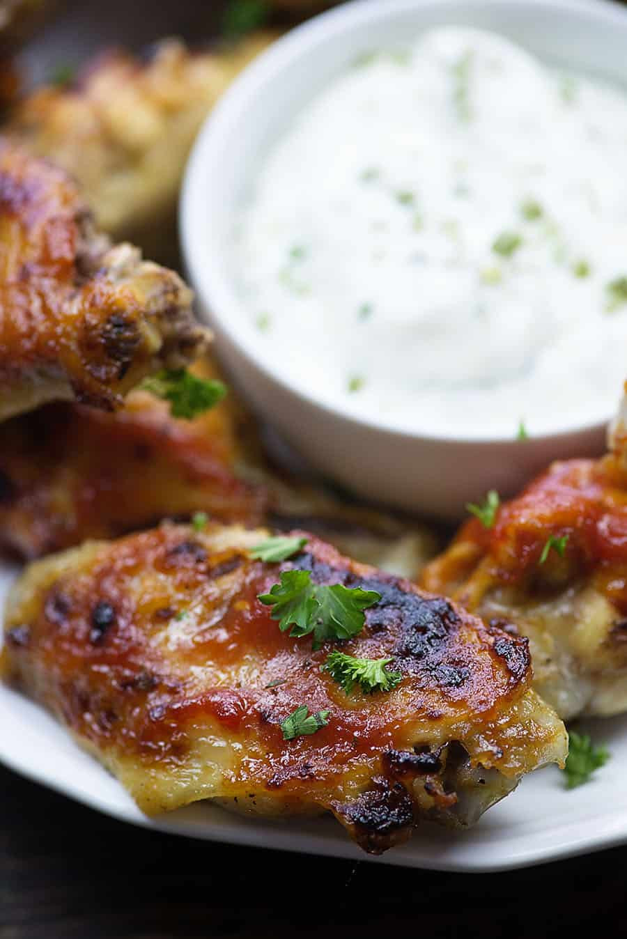 Chicken Wings Slow Cooker
 Slow Cooker Chicken Wings with BBQ Sauce