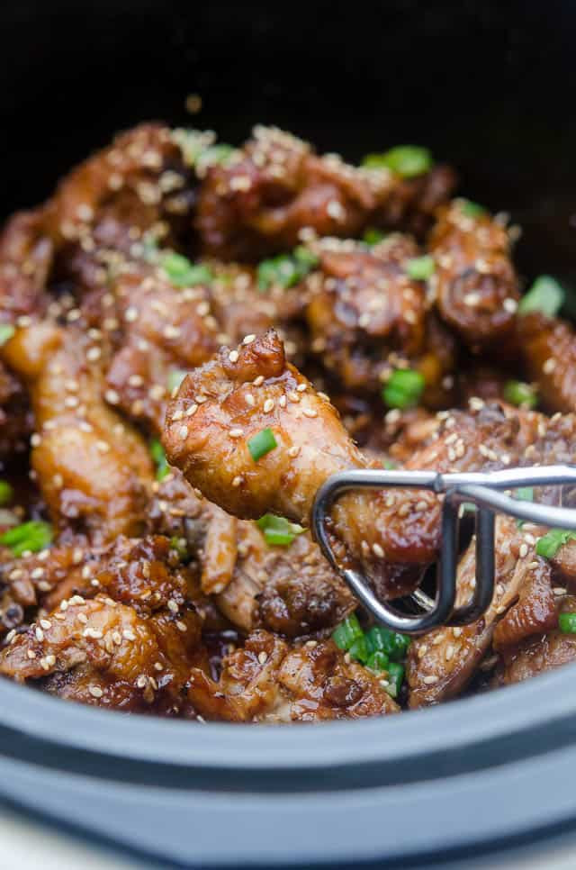 Chicken Wings Slow Cooker
 Slow Cooker Asian BBQ Chicken Wings