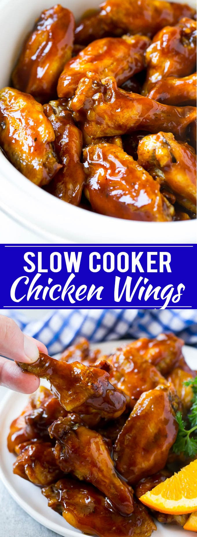 Chicken Wings Slow Cooker Recipes Easy
 Slow Cooker Chicken Wings Dinner at the Zoo