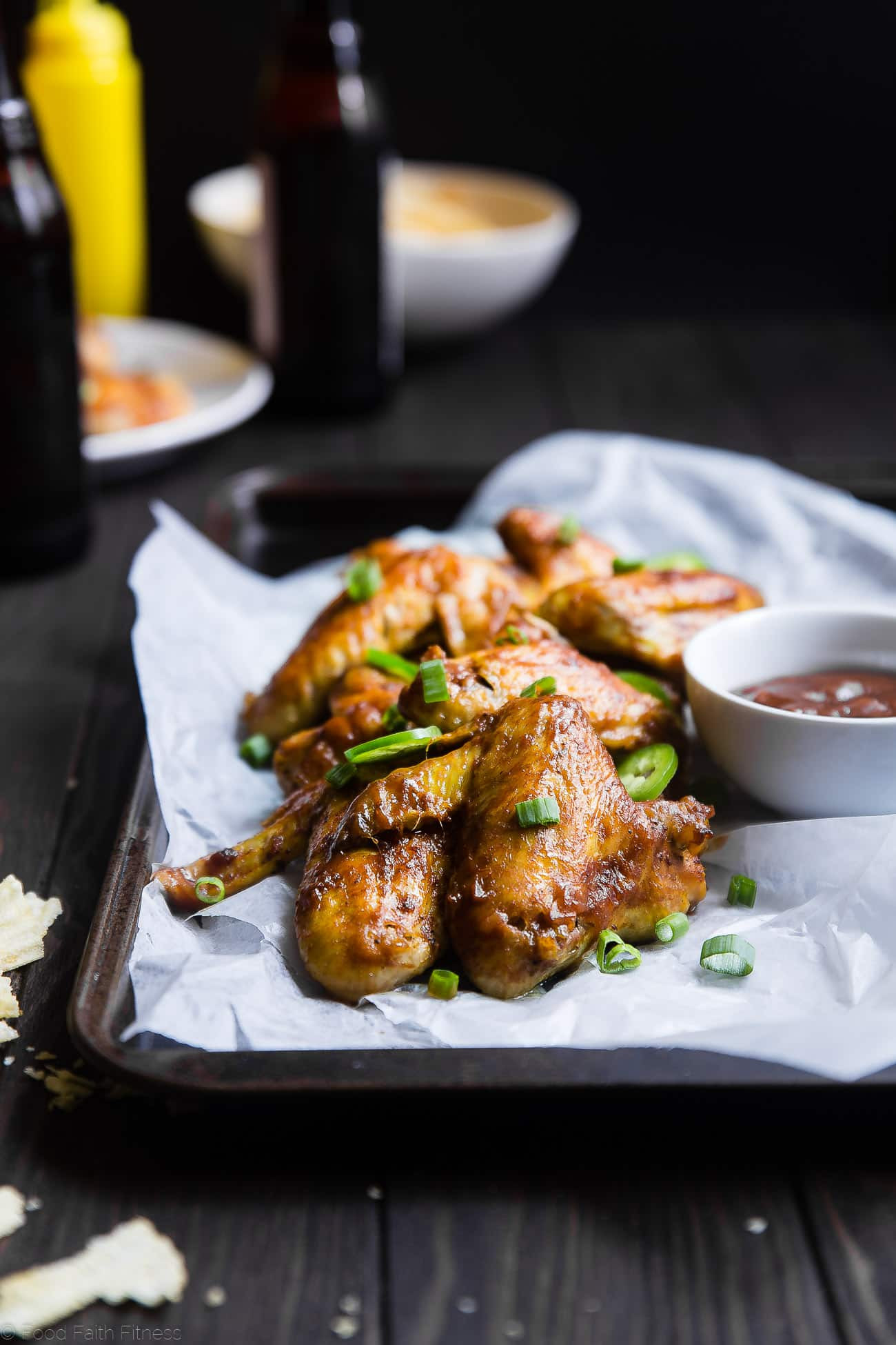 Chicken Wings Slow Cooker Recipes Easy
 BBQ Paleo Chicken Wings in the Slow Cooker Food Faith