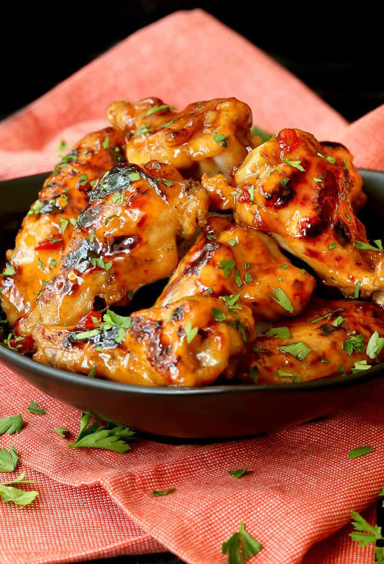 Chicken Wings Slow Cooker Recipes Easy
 Easy Slow Cooker Sweet Chili Chicken Wings