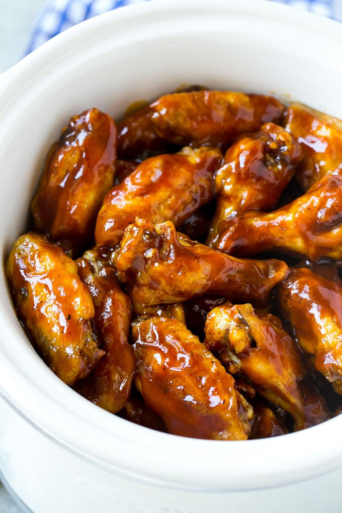 Chicken Wings Slow Cooker Recipes Easy
 Slow Cooker Chicken Wings Dinner at the Zoo