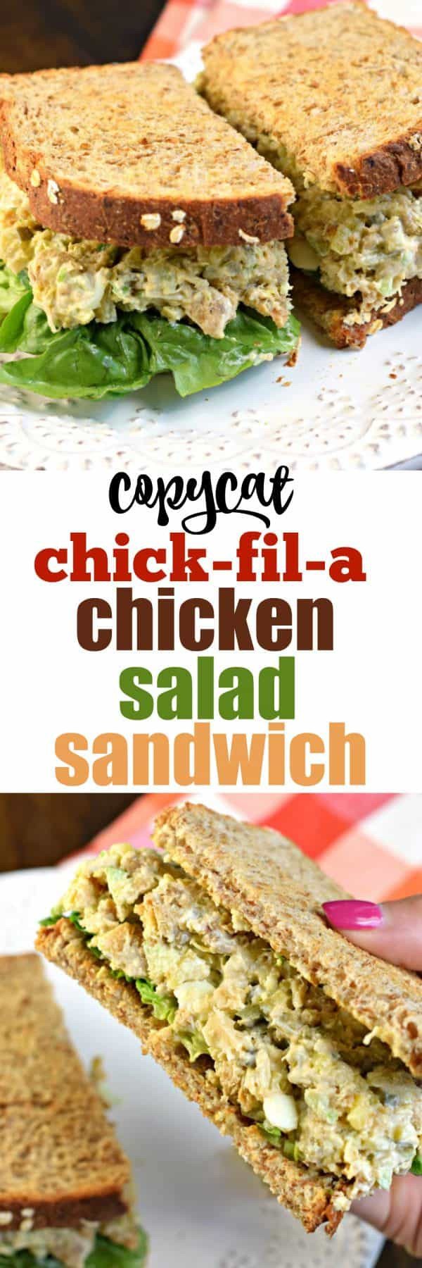 Chickfila Chicken Salad Sandwich Calories
 Copycat Chick fil A Chicken Salad Sandwich Shugary Sweets