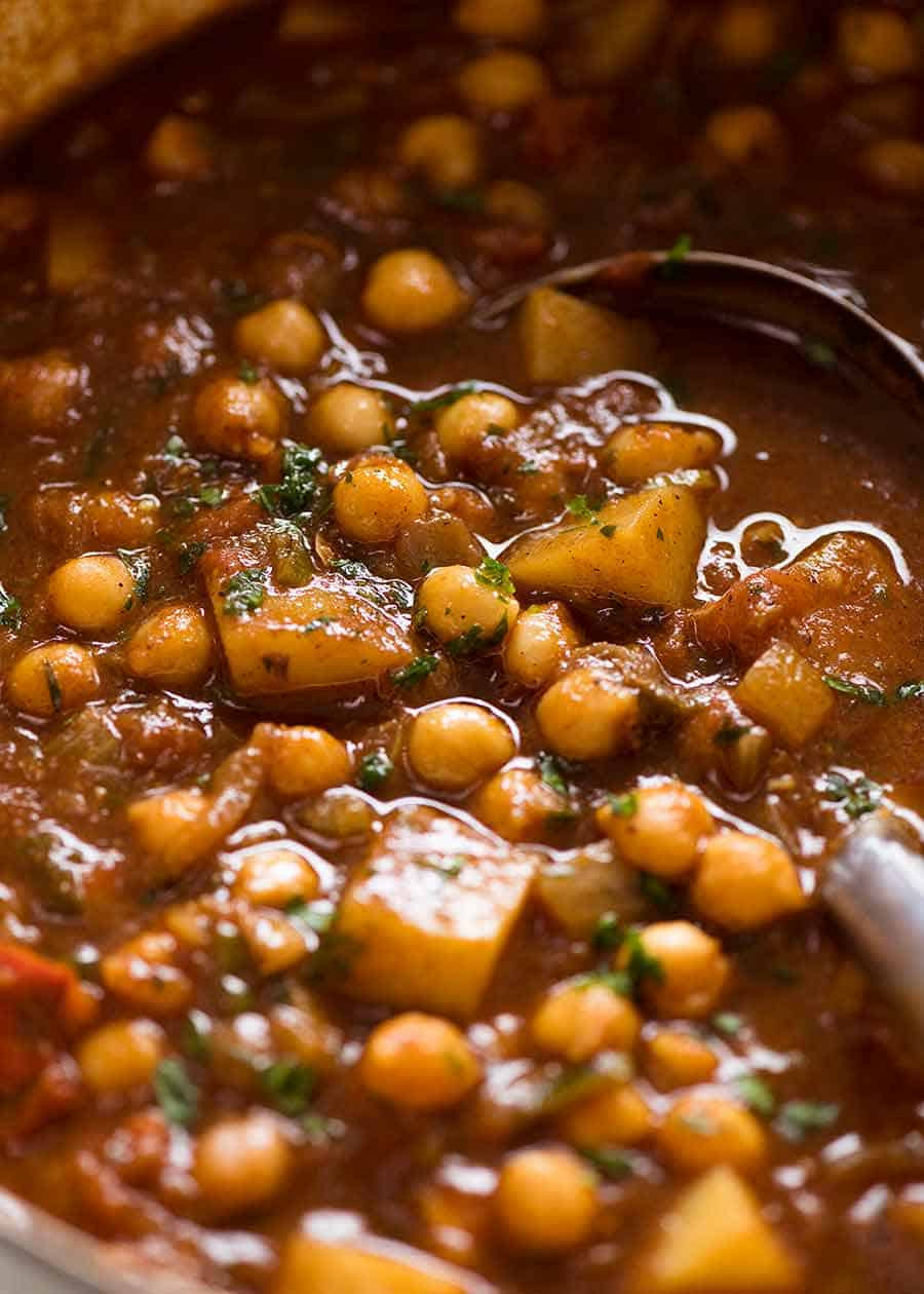 Chickpea Recipes Indian
 Chickpea Curry with Potato Chana Aloo Curry