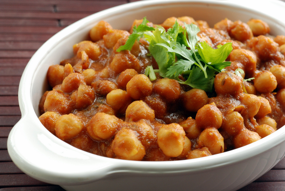 Chickpea Recipes Indian
 Indian Chickpea Curry with Mango Powder Amchoor Chana