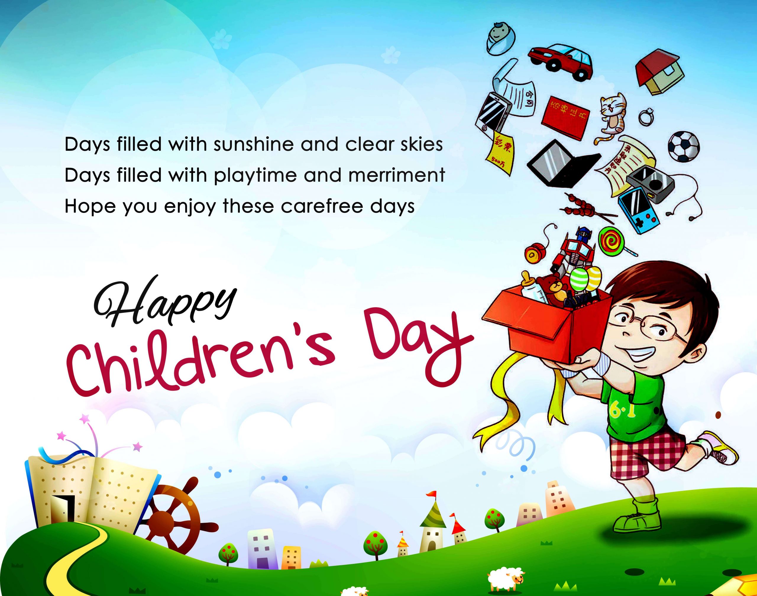 Child Days Quotes
 Happy Childrens Day Quotes Image