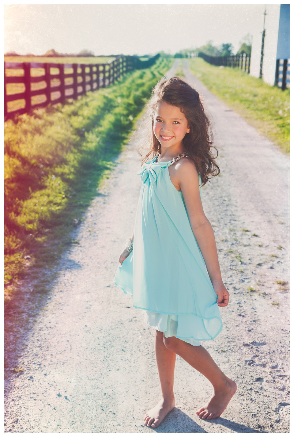 Child Fashion Photography
 Skylar s Rustic Fashion Shoot