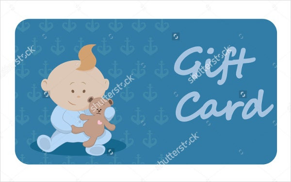Child Gift Card
 7 Baby Shower Gift Cards Free PSD Vector EPS PNG