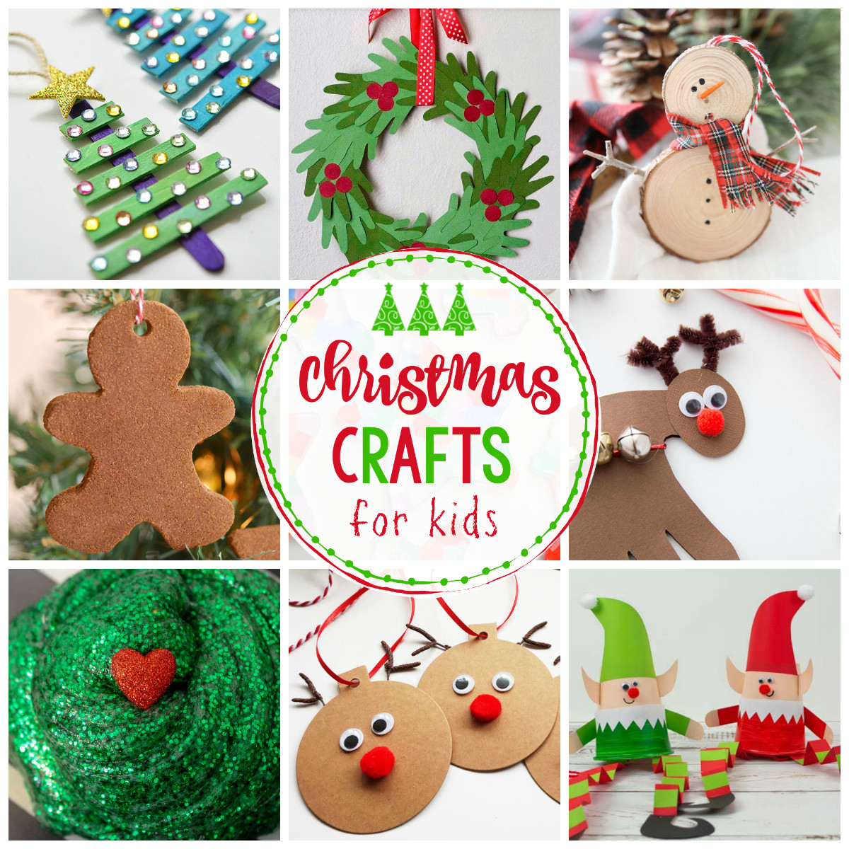 Children Christmas Craft Ideas
 25 Easy Christmas Crafts for Kids Crazy Little Projects