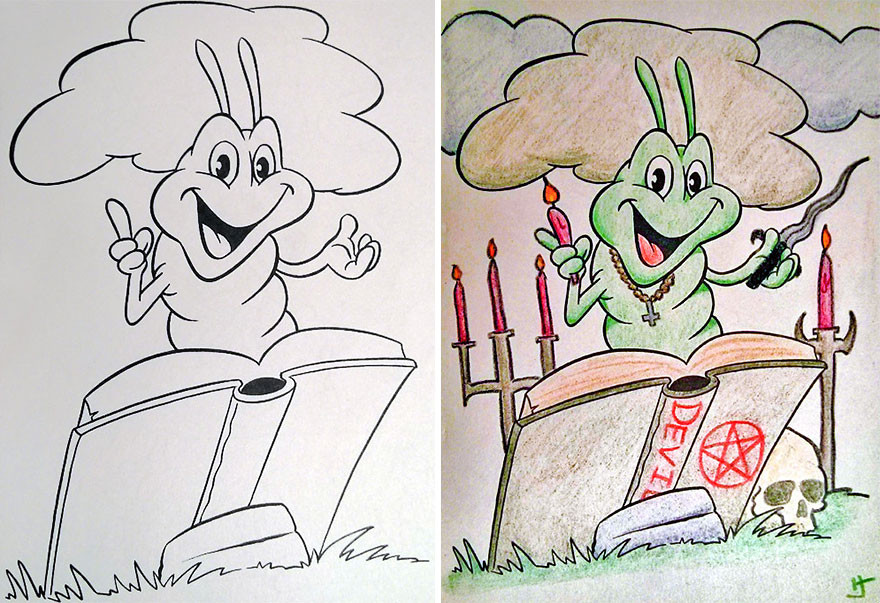 Children Coloring Books
 Coloring Book Corruptions See What Happens When Adults Do