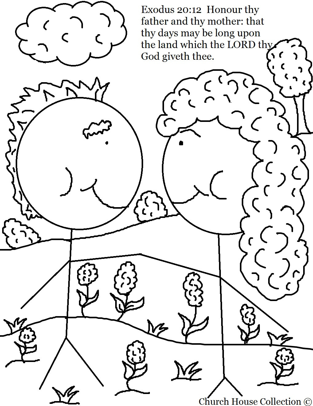 Children Obey Your Parents Coloring Page
 Children Obey Your Parents Coloring Page at GetColorings