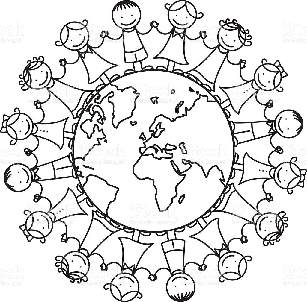 Children Of The World Coloring Pages
 Children the World Coloring Pages to Print Coloring