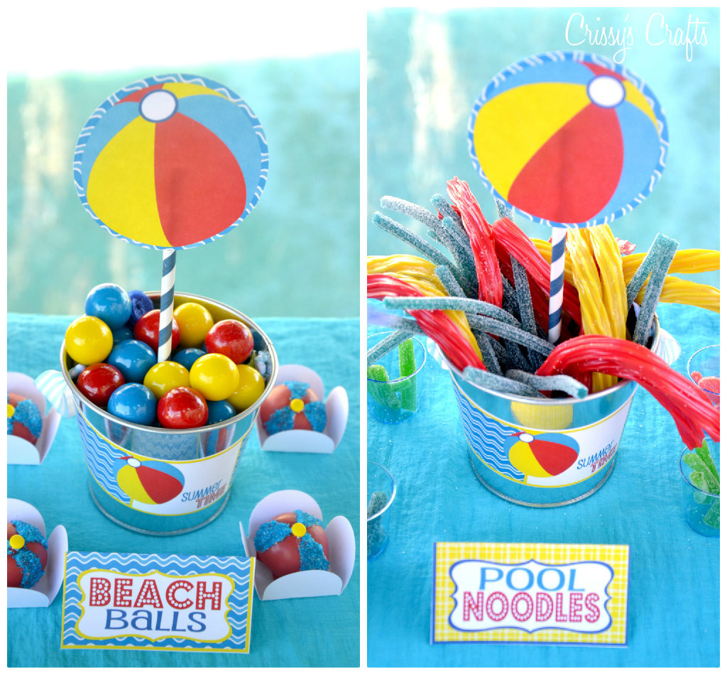 Children'S Pool Party Ideas
 Crissy s Crafts School s Out SPLISH SPLASH Pool Party