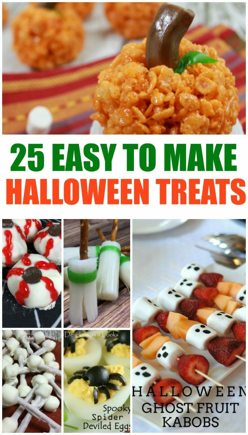 Childrens Halloween Party Food Ideas
 25 Halloween Treat Ideas for Kids and Adults Alike