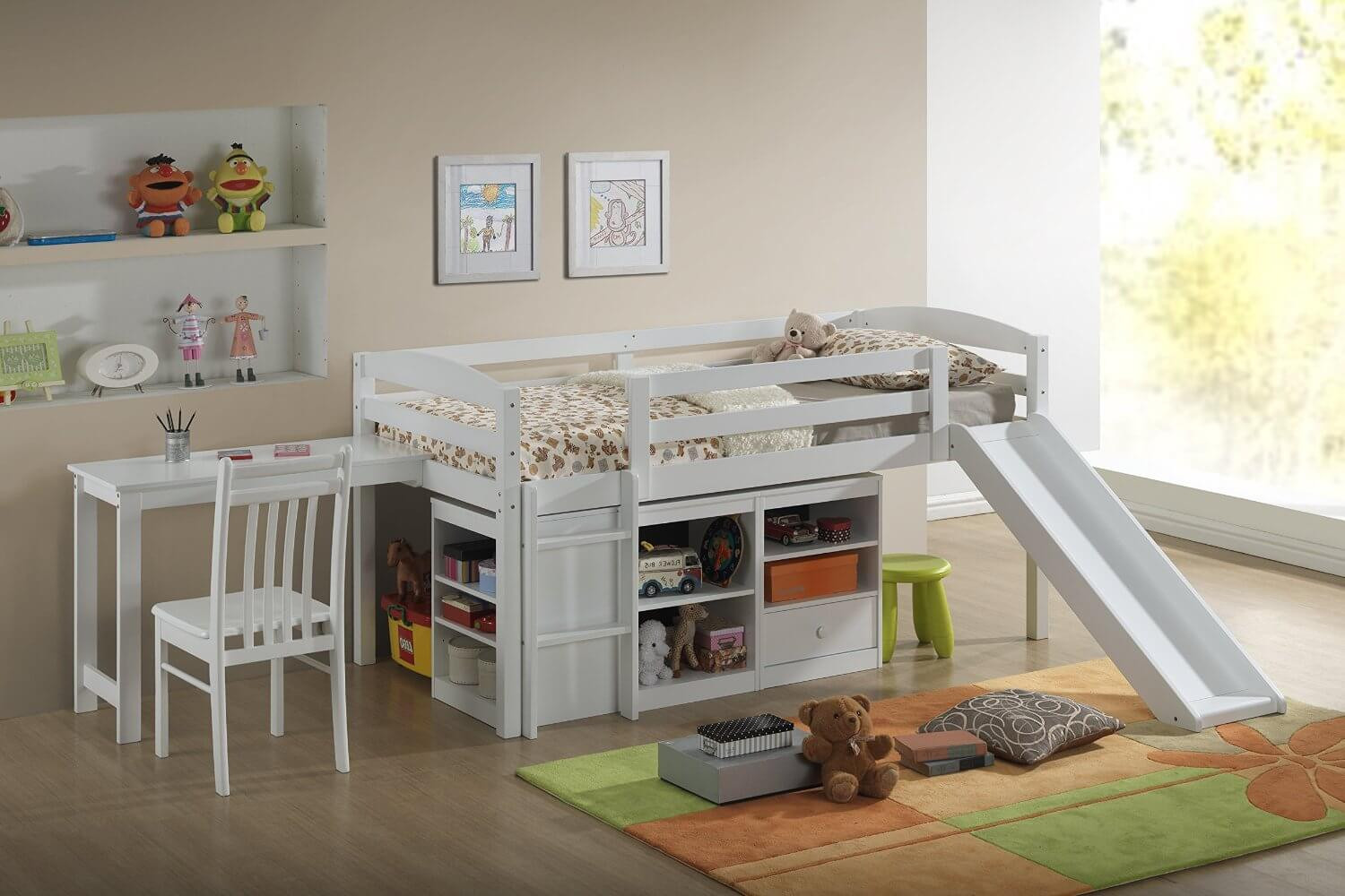 Childrens Loft Bed With Storage
 Top 10 Kids Loft Beds with Slides