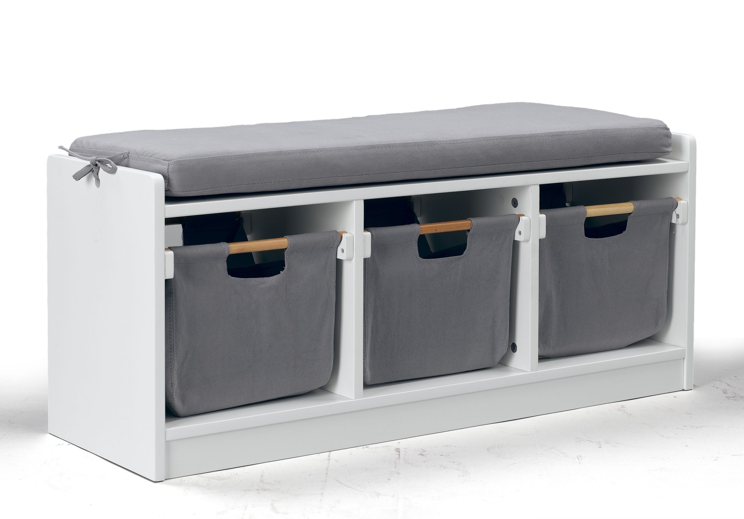 Childrens Storage Benches
 WonkaWoo 4409WH Deluxe Children s Storage Bench White