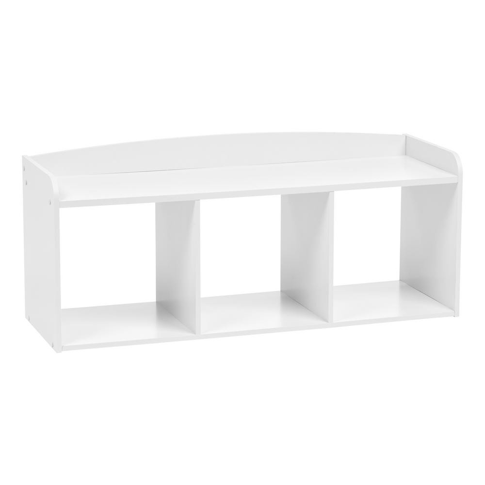 Childrens Storage Benches
 IRIS Kid s White Wooden Storage Bench The Home Depot