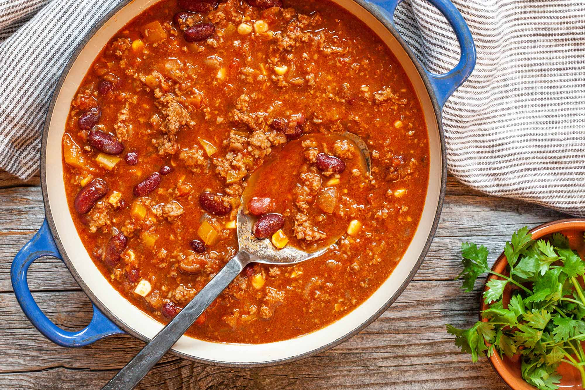 Chili With Ground Beef And Beans
 Ground Beef Chili Recipe SimplyRecipes