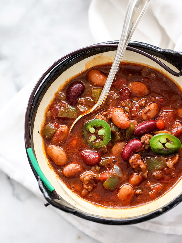 Chili With Ground Beef And Beans
 Killer Beef and Three Bean Chili