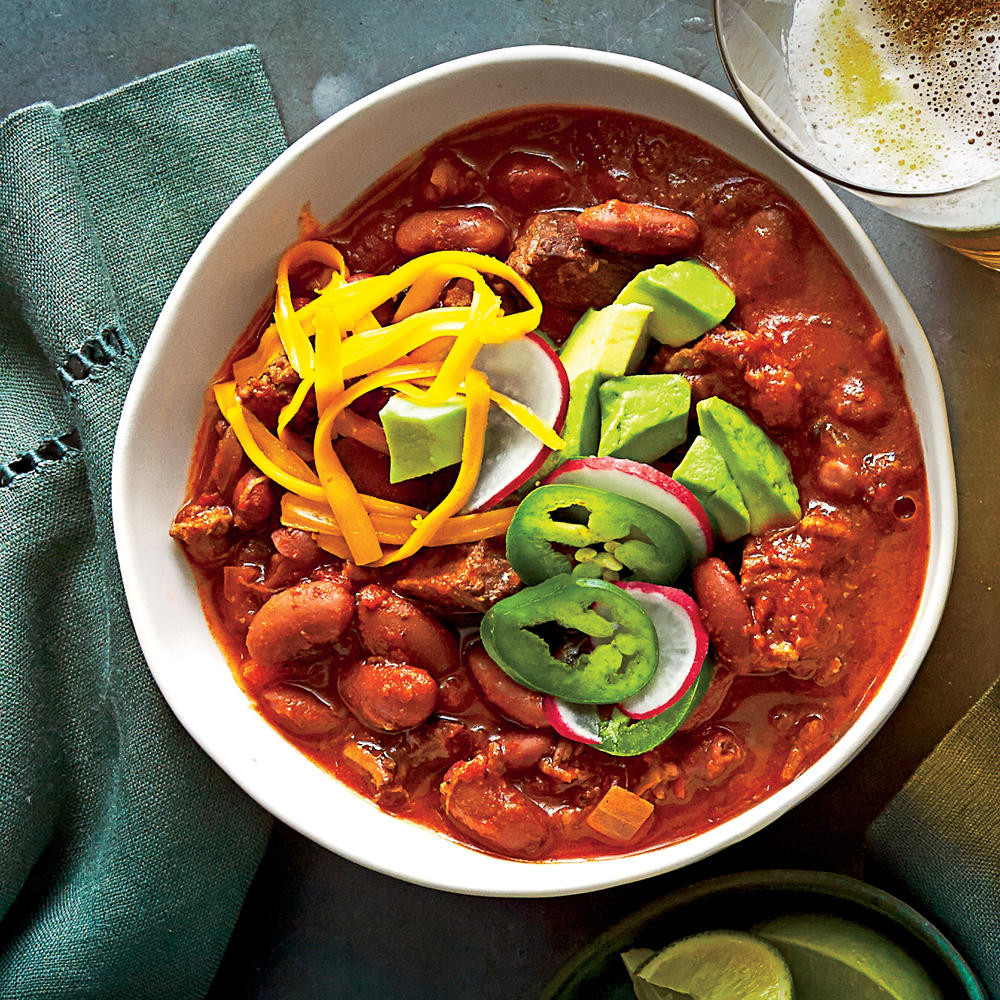 Chili With Ground Beef And Beans
 Beef and Bean Chili Recipe