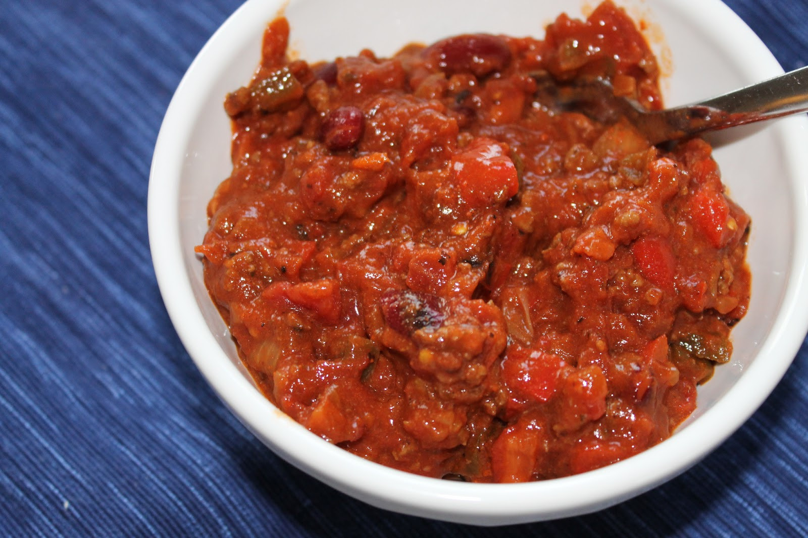 Chili With Ground Beef And Beans
 Life on Food Chili with Ground Beef and Beans