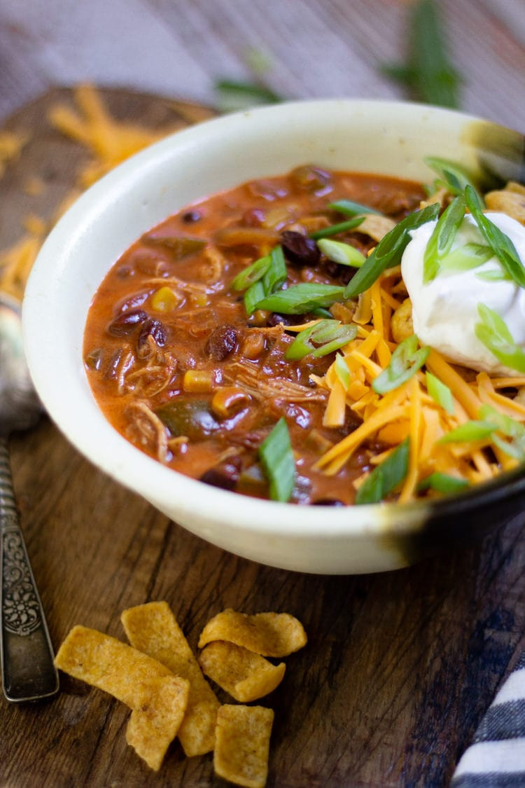 Chili'S Southwest Chicken Soup
 Slow Cooker Southwest Chicken Chili