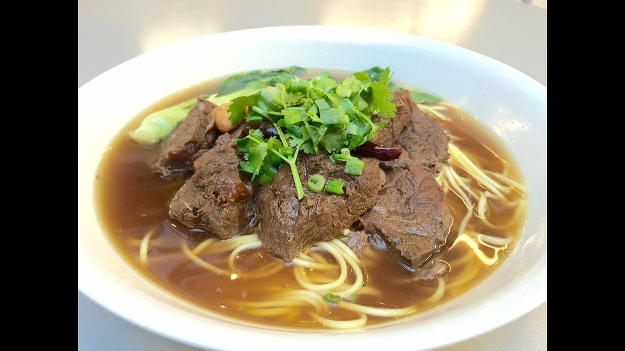 Chinese Beef Noodles Soup
 Longevity Chinese Beef Noodle Soup Recipe 紅燒牛肉面 for