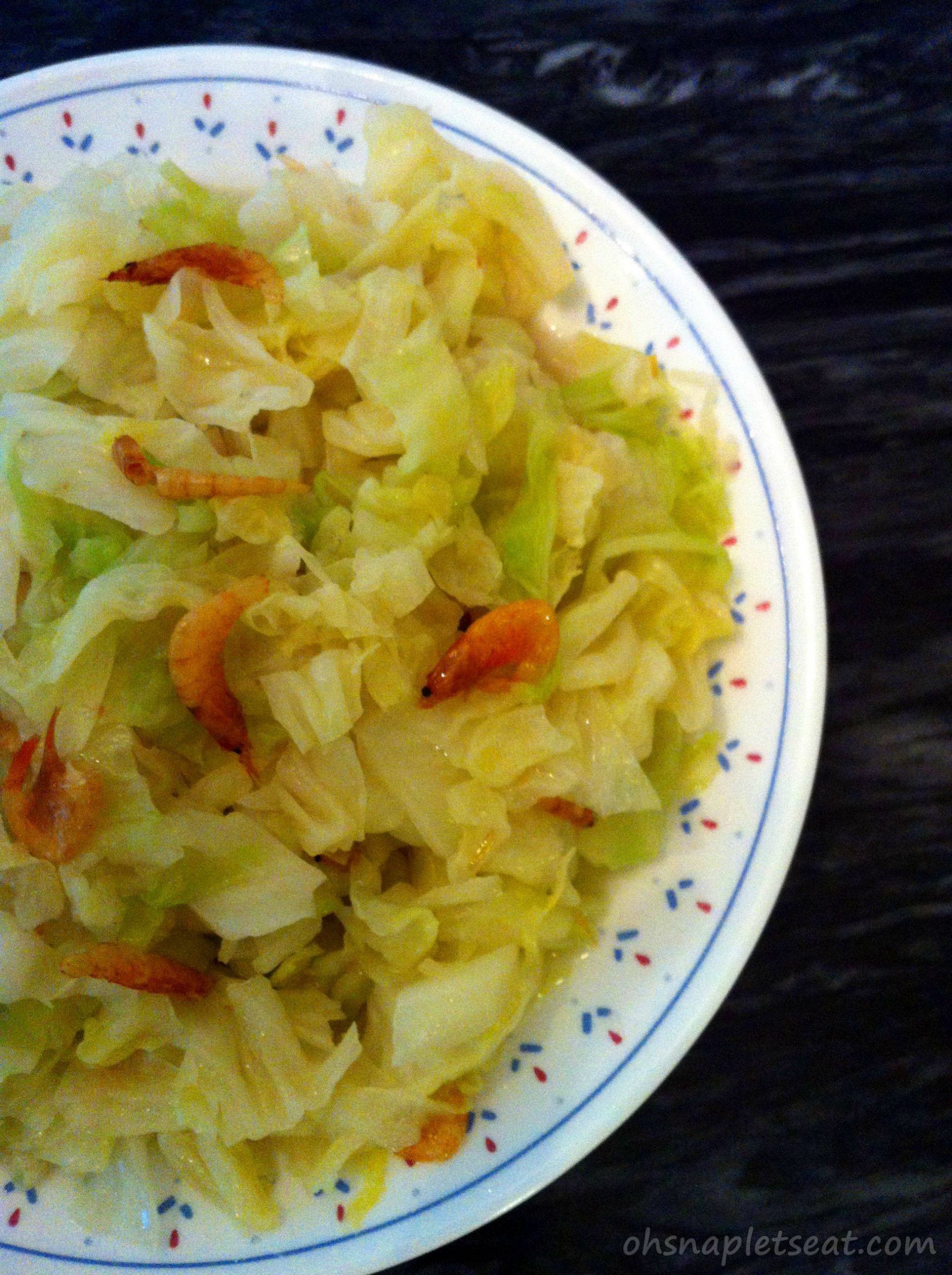 Chinese Cabbage Stir Fry
 Simple Chinese Stir Fry Cabbage with Dried Shrimp Paleo