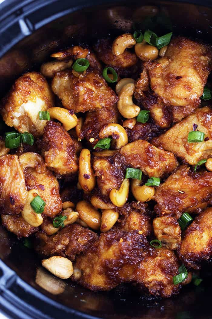 Chinese Cashew Chicken Recipes
 Slow Cooker Cashew Chicken
