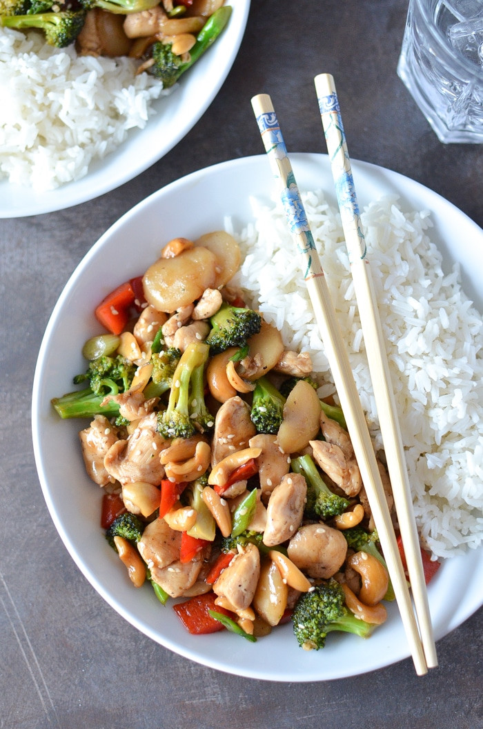 Chinese Cashew Chicken Recipes
 Chinese Cashew Chicken Simply Whisked