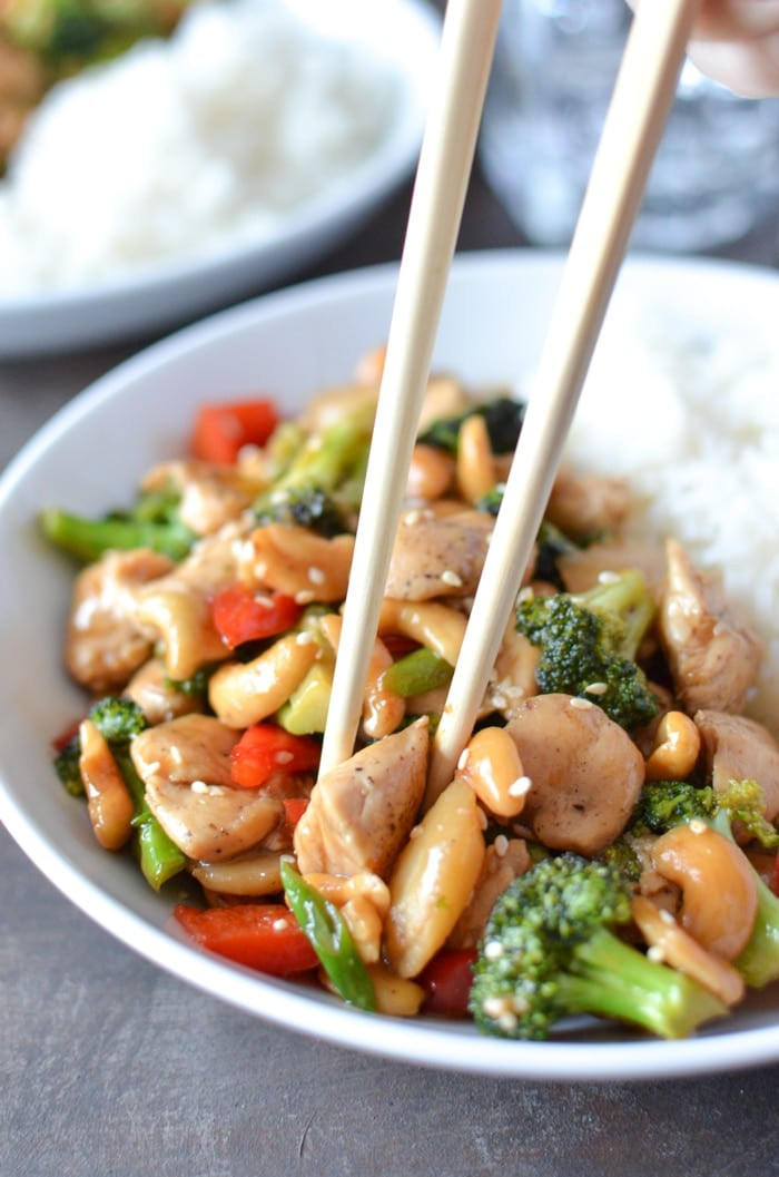 Chinese Cashew Chicken Recipes
 Chinese Cashew Chicken Simply Whisked