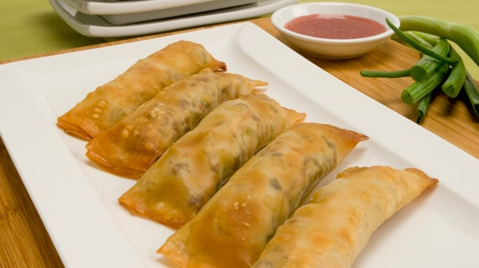 Chinese Egg Roll Recipes
 Baked Egg Rolls with Chinese Plum Sauce CBC Life