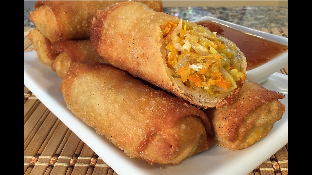 Chinese Eggroll Recipes
 How To Make Ve able Egg Rolls Chinese Food Recipes