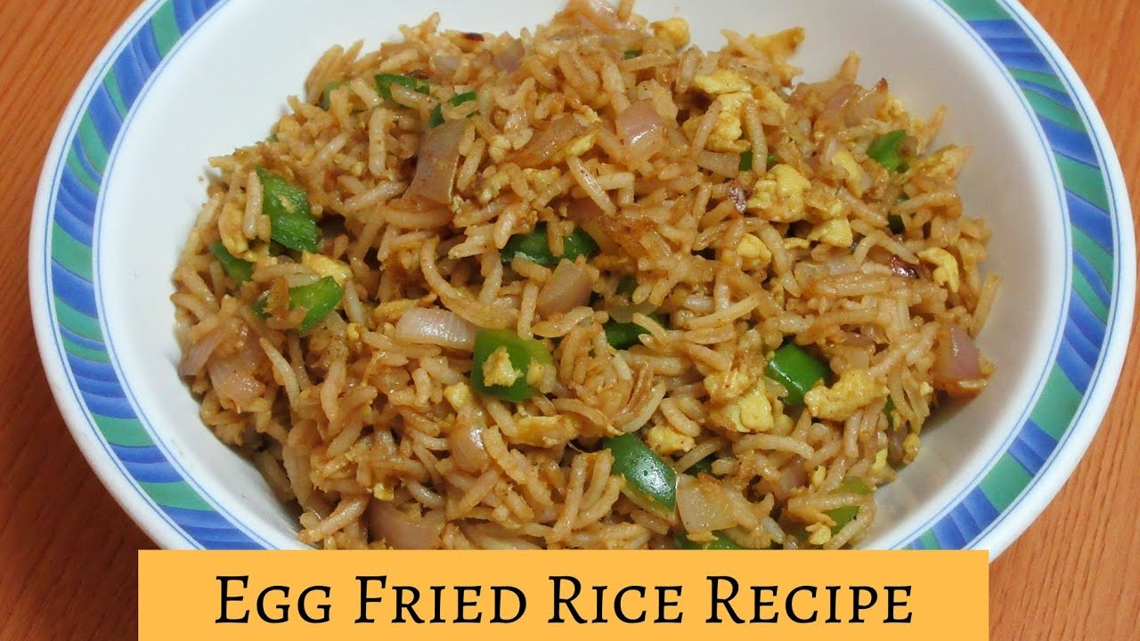 Chinese Fried Rice Recipe Easy
 Easy Egg Fried Rice Recipe