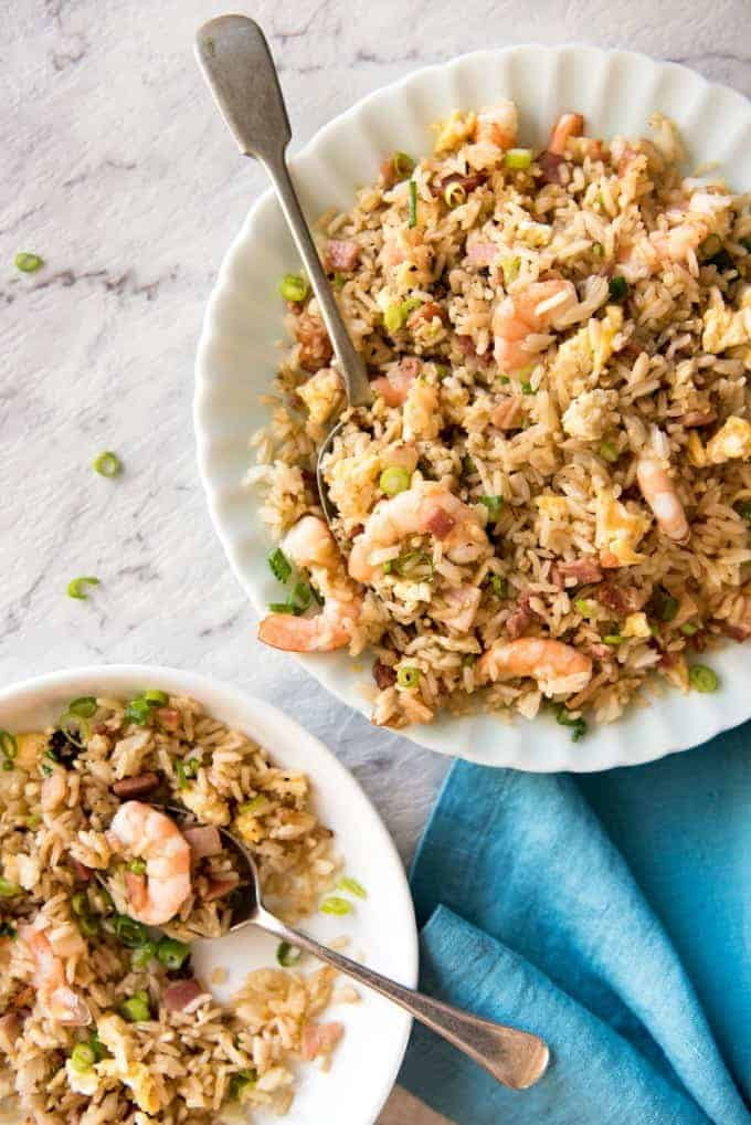 Chinese Fried Rice Recipes
 Chinese Fried Rice with Shrimp Prawns