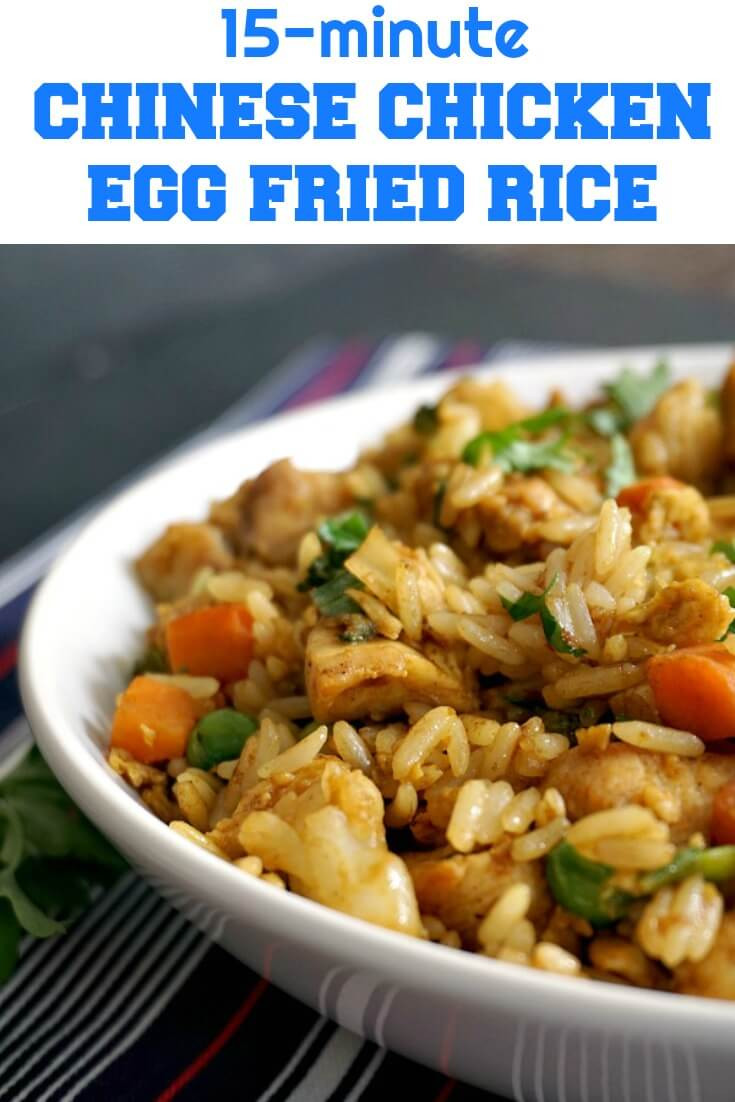 Chinese Fried Rice Recipes
 Healthy Chinese Chicken Egg Fried Rice Recipe My