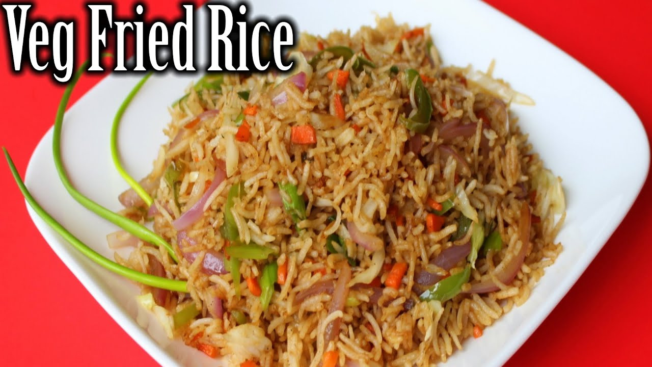Chinese Fried Rice Veg
 Veg Fried Rice Recipe Chinese Fried Rice