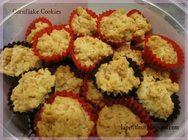Chinese New Year Cookie Recipes
 la petit four Chinese New Year Cornflake Cookies