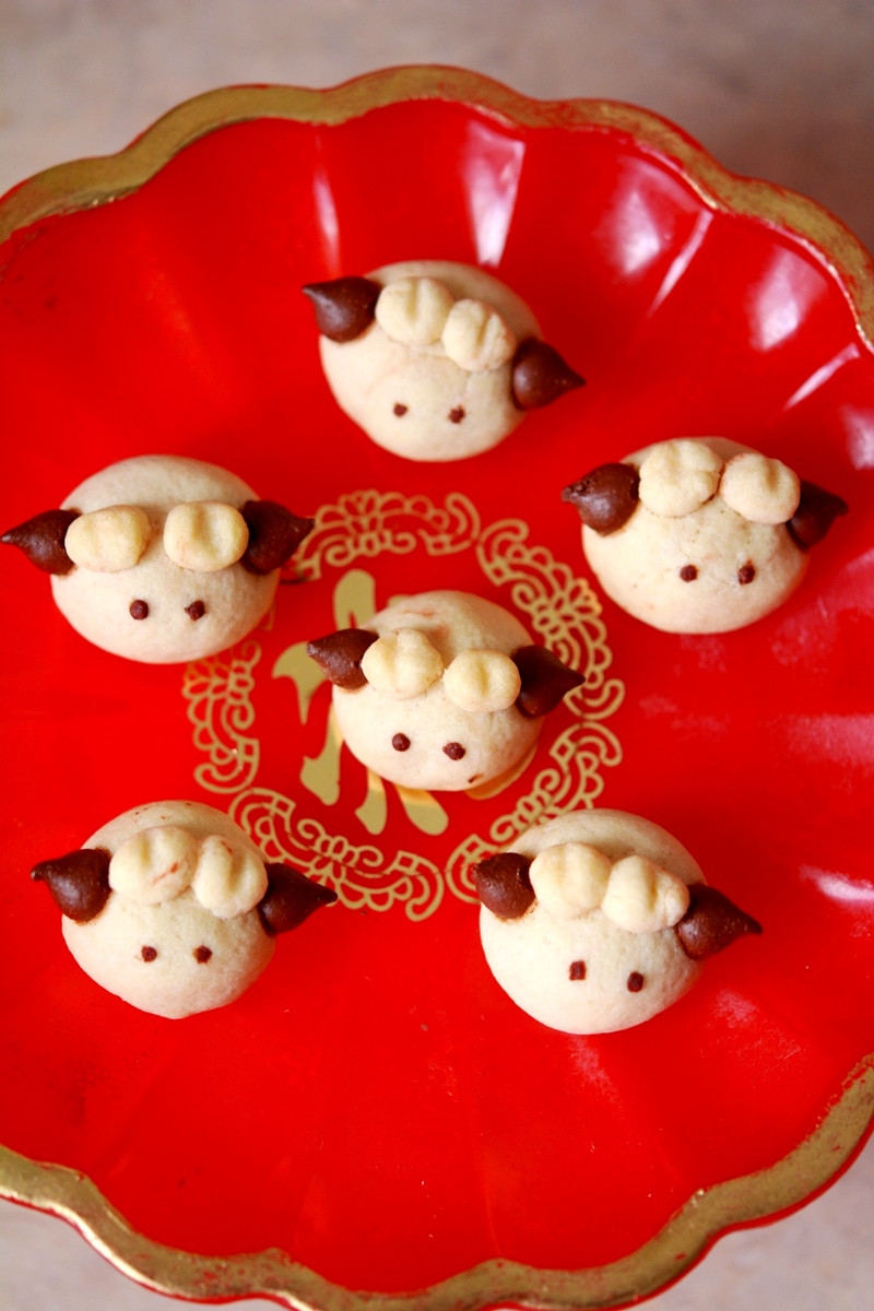Chinese New Year Cookie Recipes
 Year of the Sheep Cookies [Recipe]