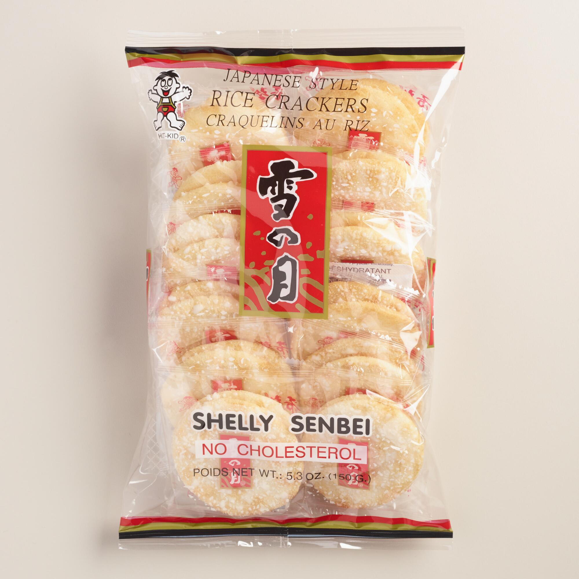 Chinese Rice Crackers
 Shelly Senbei Japanese Rice Crackers