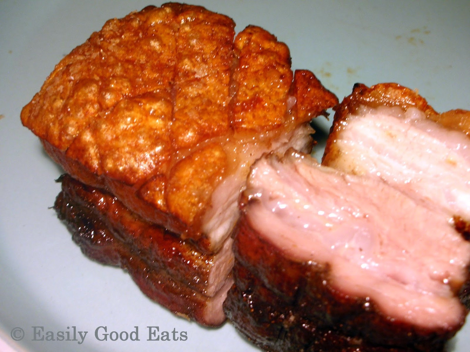 Chinese Roasted Pork Belly Recipes
 Easily Good Eats Crispy Chinese Roasted Pork Belly Recipe
