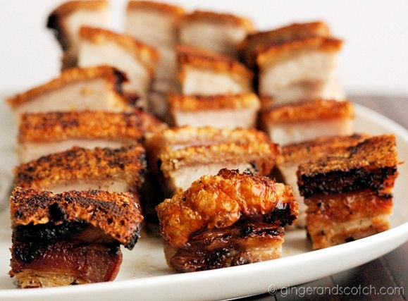 Chinese Roasted Pork Belly Recipes
 Chinese Roast Pork Belly "Siew Yoke" Ginger and Scotch