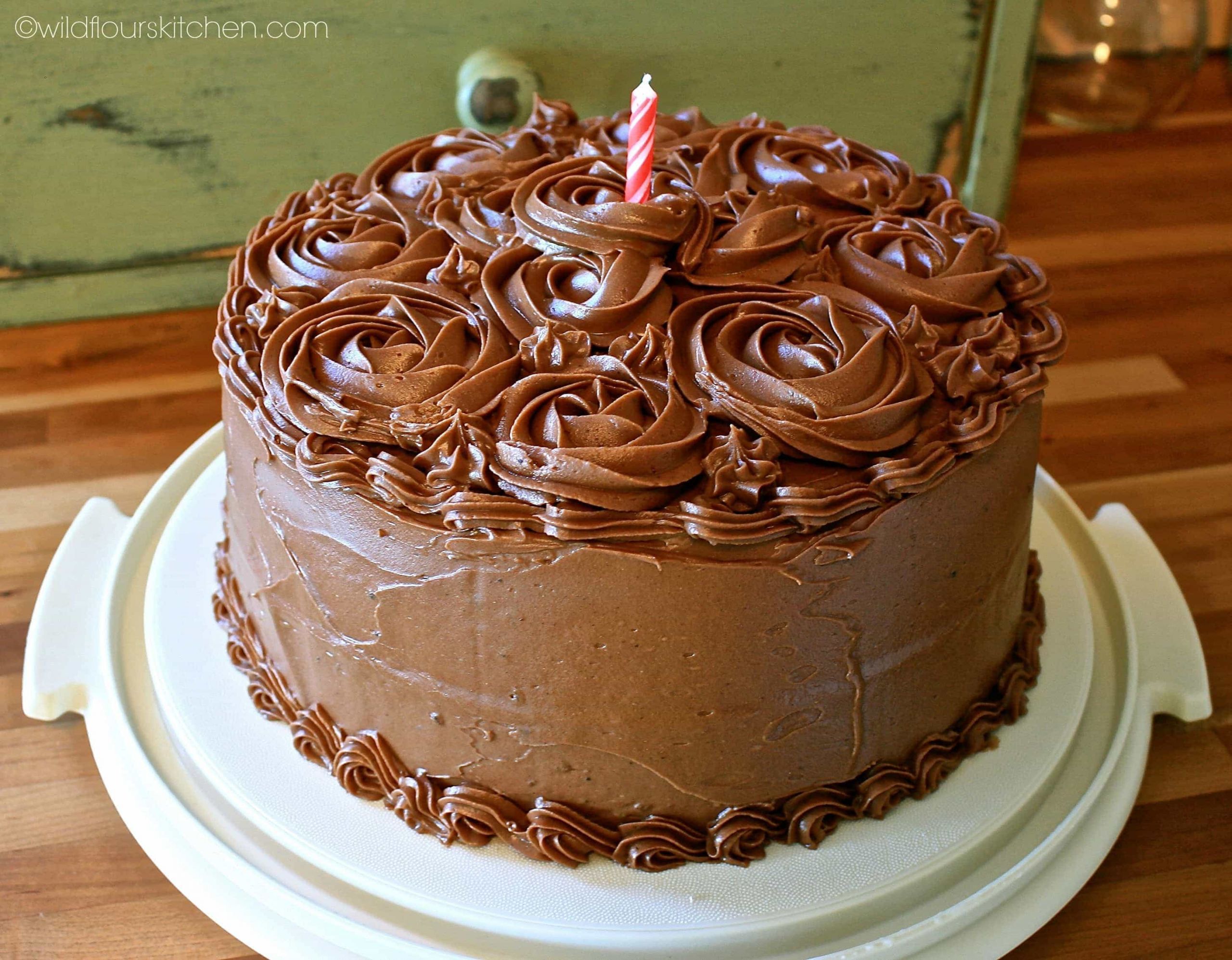 Chocolate Birthday Cakes
 Classic Chocolate Birthday Cake with a touch of Espresso