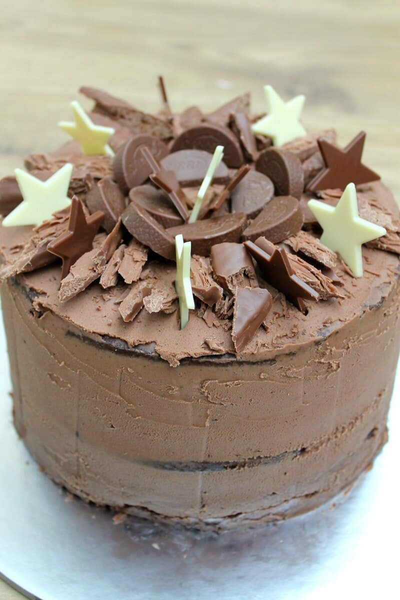 Chocolate Birthday Cakes
 Chocolate Birthday Cake BakingQueen74